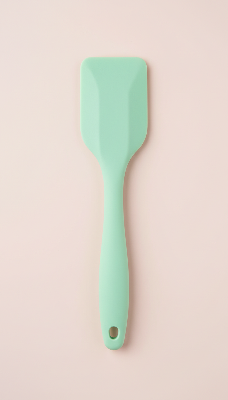 Mint Green Silicone Kitchen Spatula